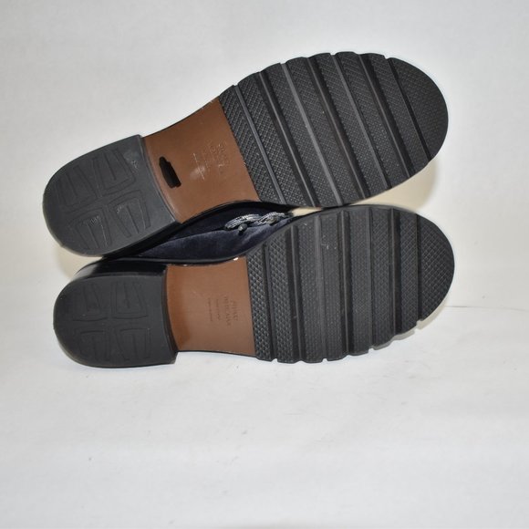 $650 STUART WEITZMAN METERMAID COMBAT lace BOOT Black 6 (JB22) - Picture 8 of 9